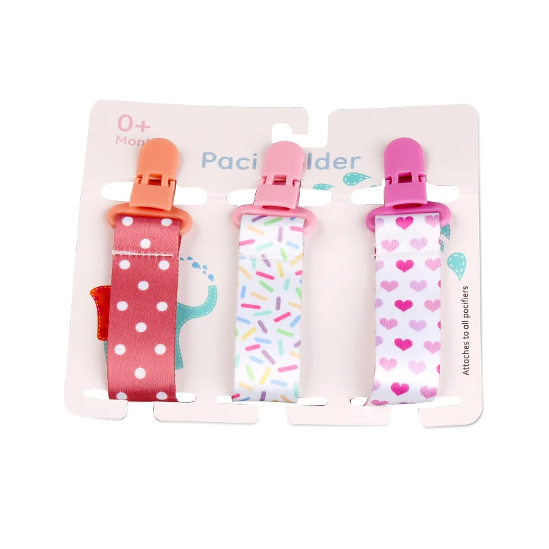 Pacifier Clips 3 Pcs/Set