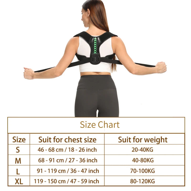 Adjustable Upper Back / Shoulder Posture Corrector