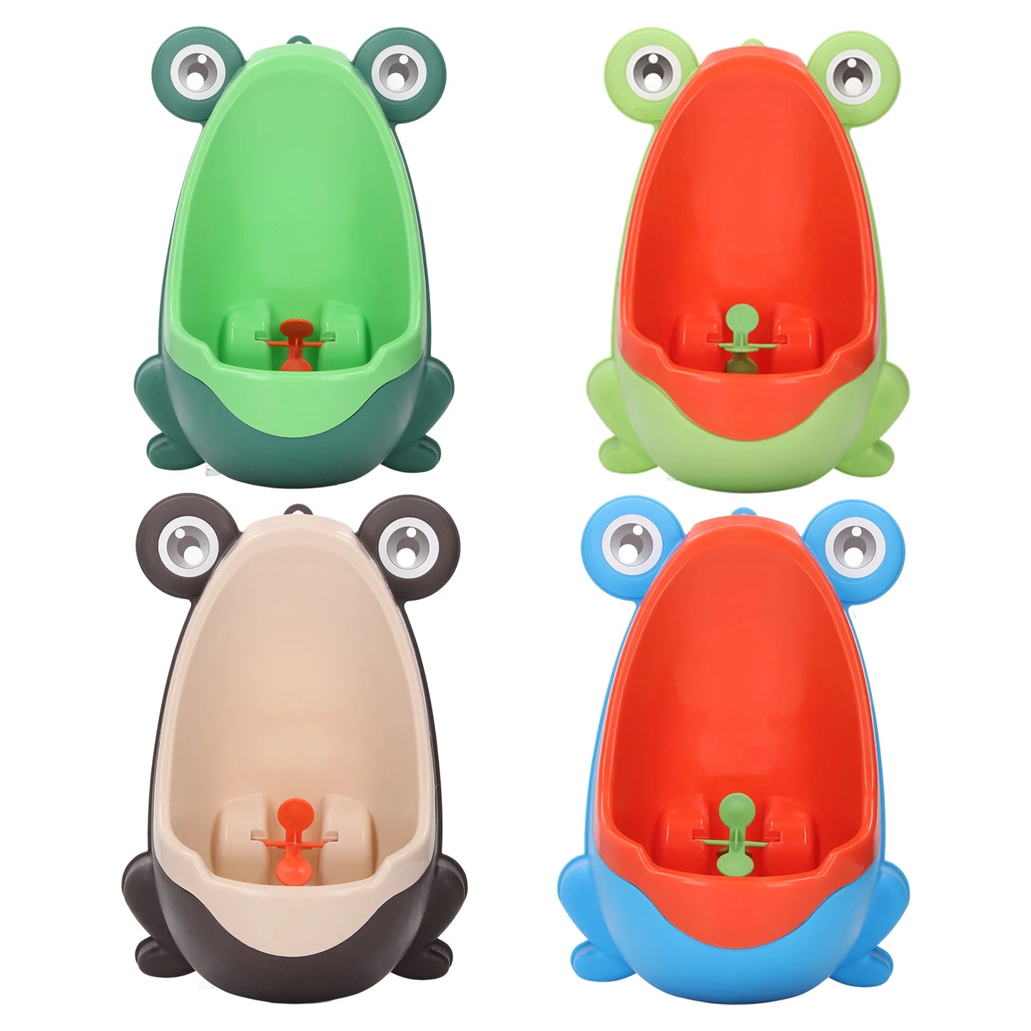 Frog Shape Children Urinal Funny Aiming Target