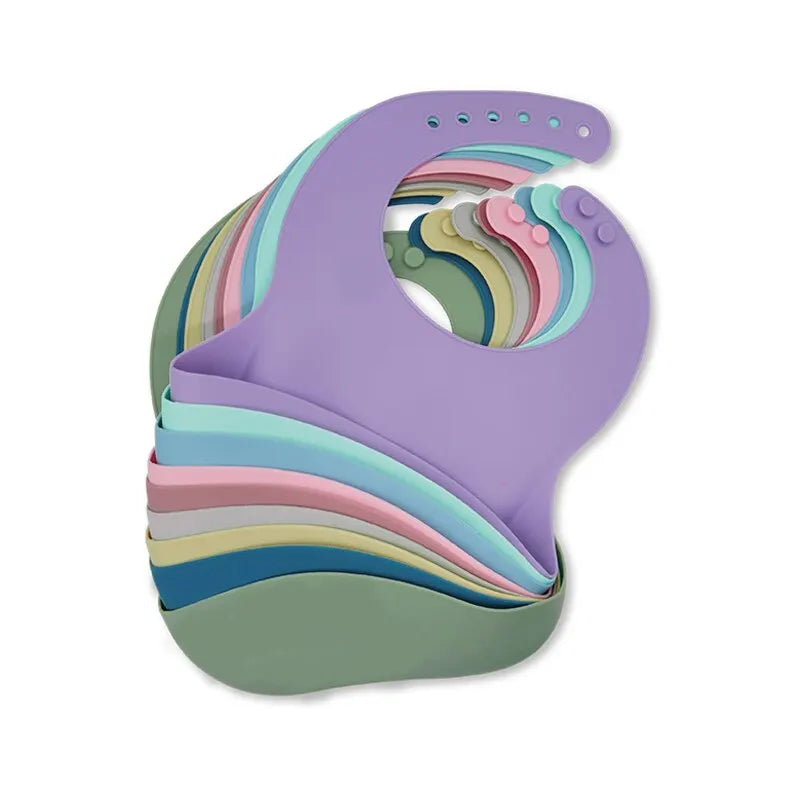 Adjustable Silicone Bib Baby