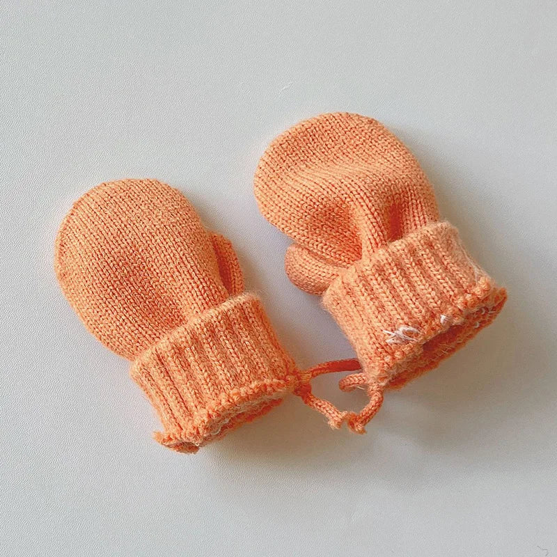 Baby Winter Wool Gloves Candy Color - Infant Gloves 1-4Y