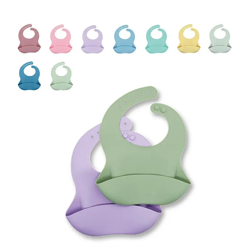 Adjustable Silicone Bib Baby