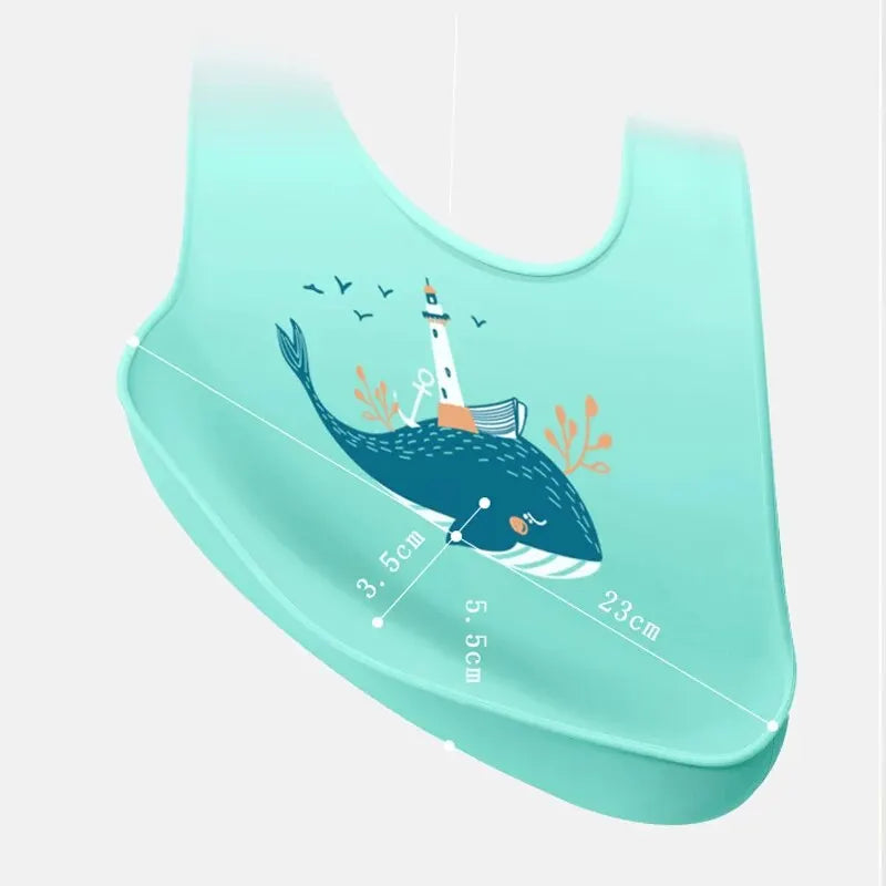 Adjustable Silicone Bibs