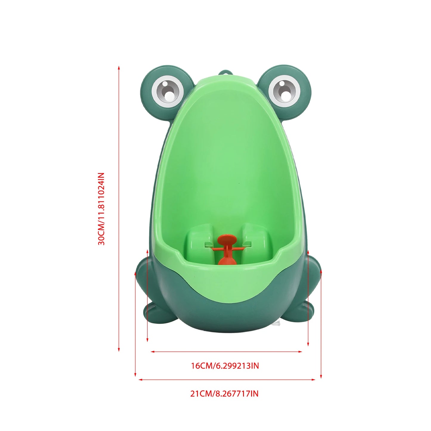 Frog Shape Children Urinal Funny Aiming Target