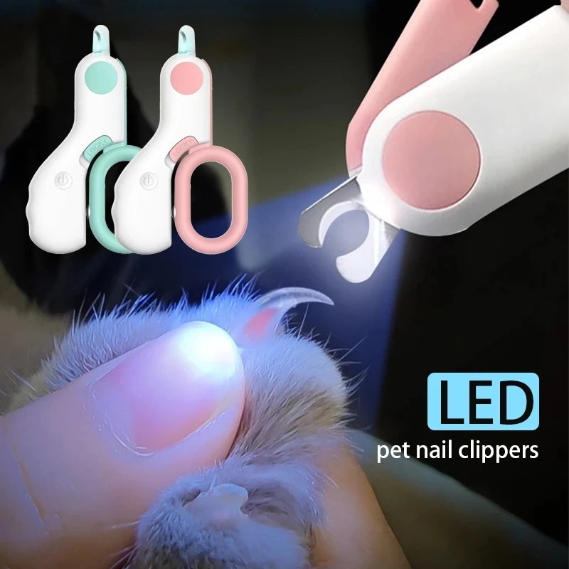 LED Light Cat/Dog Nail Clipper