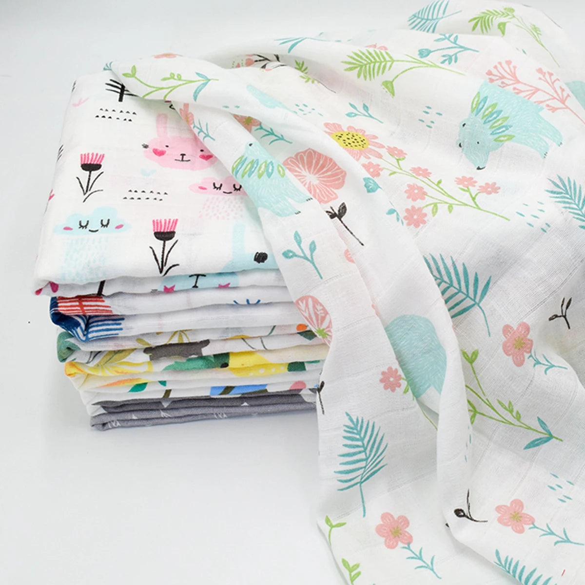 Newborn Muslin/Cotton Swaddle Blanket