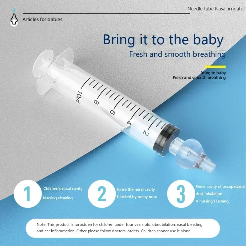 Needle Tube Baby Nasal Aspirator Syringe