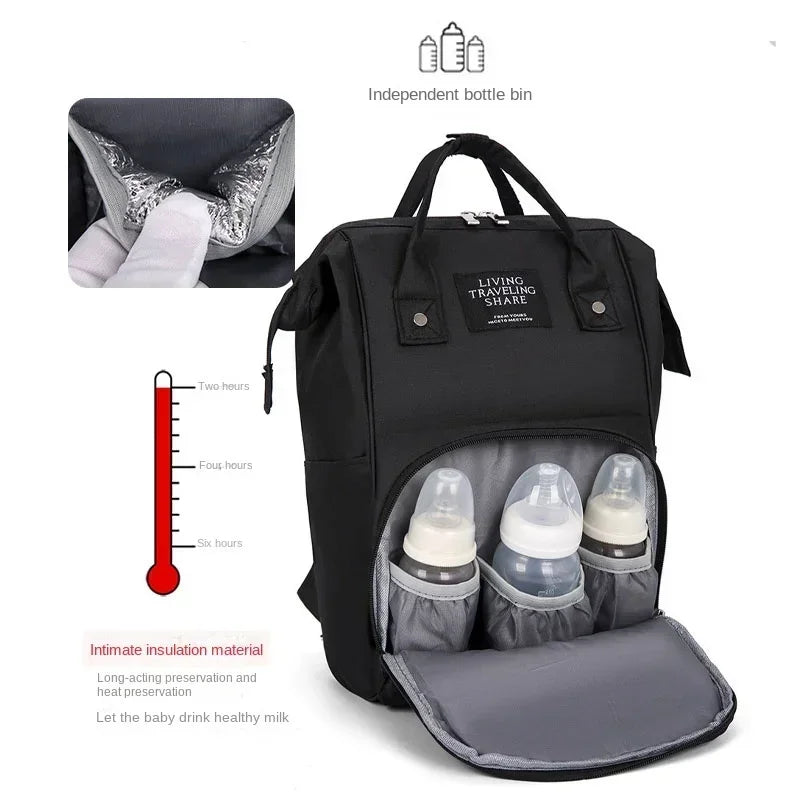 Multi-Functional Fashion Diaper Bag