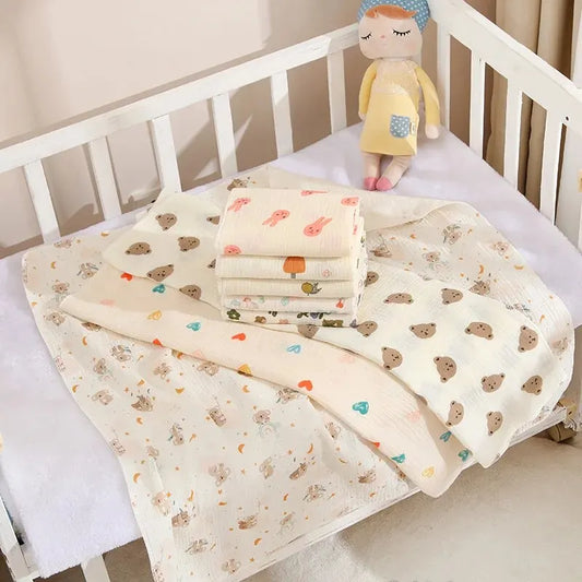 Cotton Muslin Swaddle Blanket