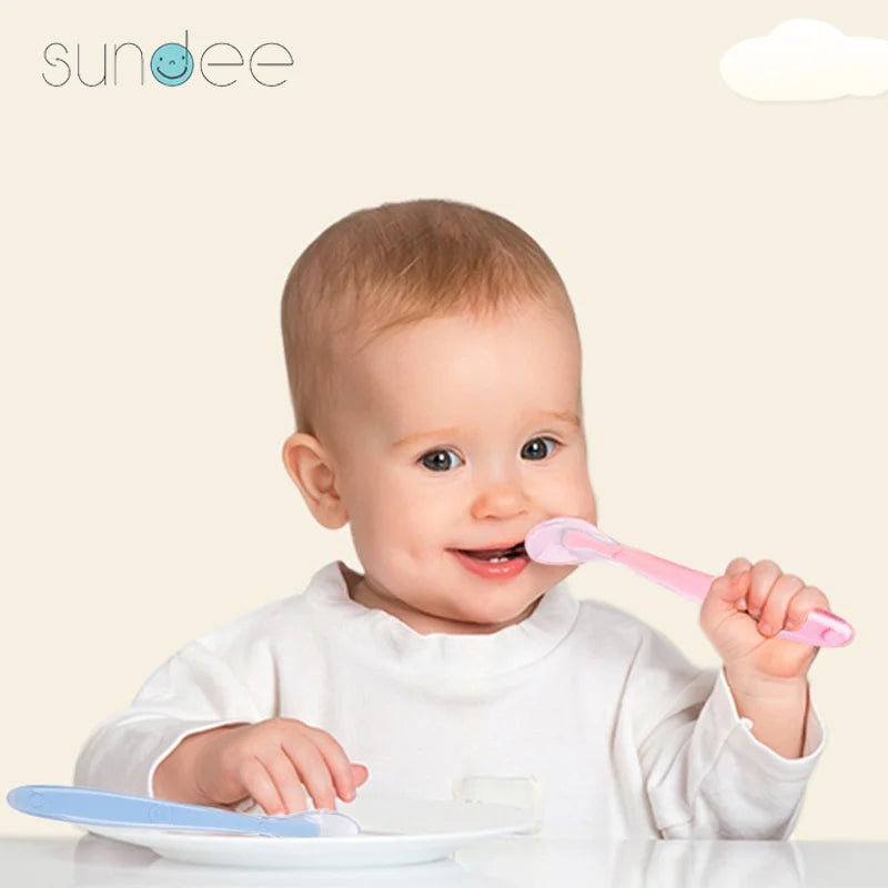 Baby Feeding Spoon Soft Silicone