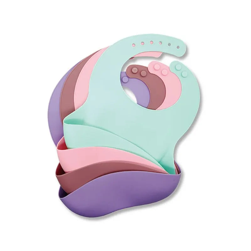 Adjustable Silicone Bib Baby