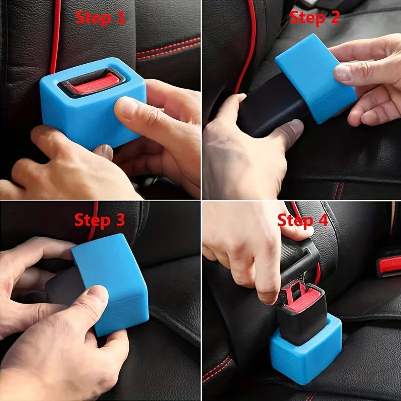 Buckle Up Car Seatbelt Holder