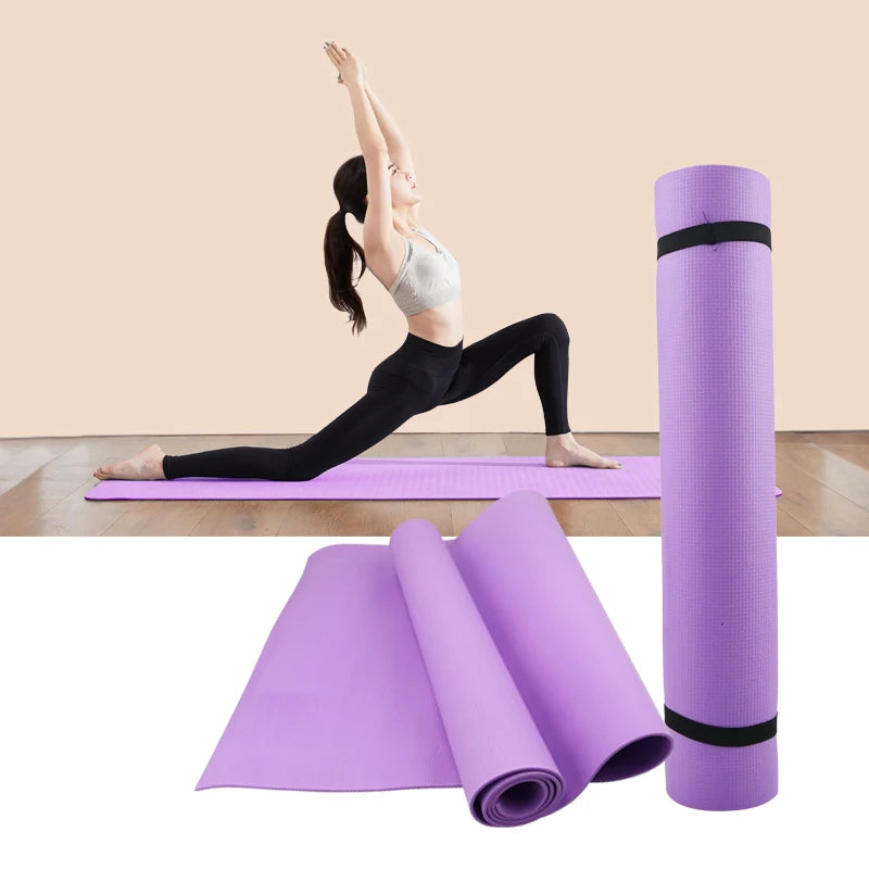 Yoga/Pilates Mats Anti-slip 4MM Thick