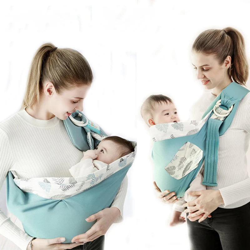 Baby Carrier - Wrapping Baby